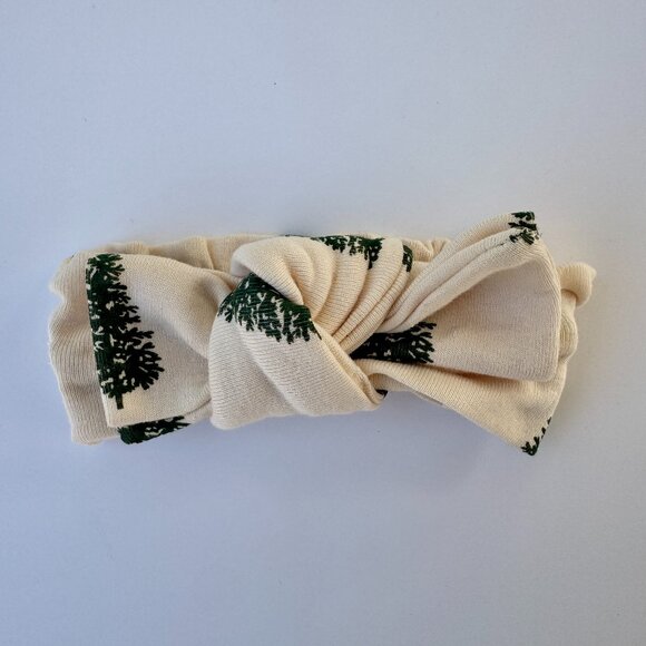 Kate Quinn Head Bow | Knot, Christmas Tree Print | 0–6M (S) - Picture 1 of 4